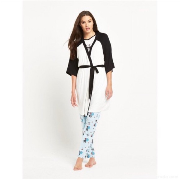 asos ♡ Minkpink | Lounging Robe - White - Picture 2 of 6